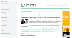 Desktop Screenshot of gewerbe-anmelden.info